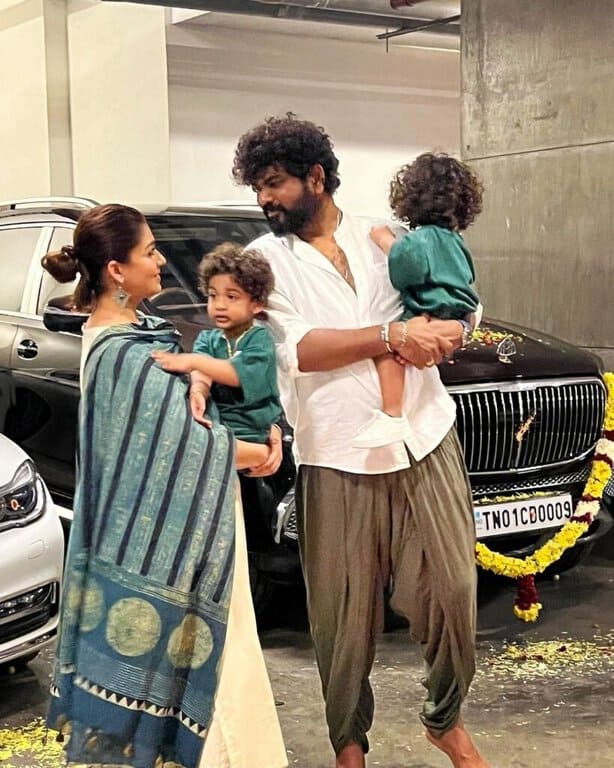 Vignesh nayanthara family clicks